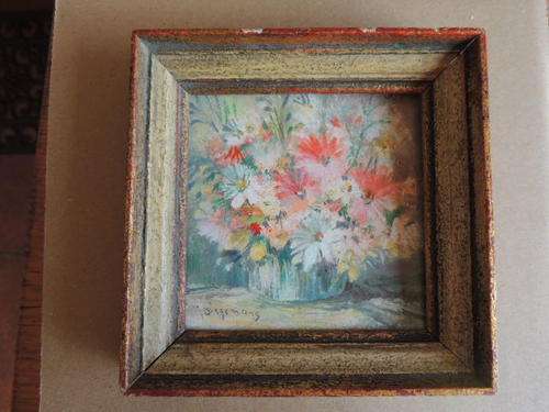 JAN DINGEMANS OIL ON BOARD