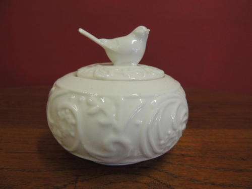 TRINKET BOWL WITH BIRD
