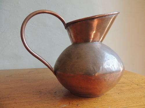 POT BELLY "DE KLERK" COPPER JUG