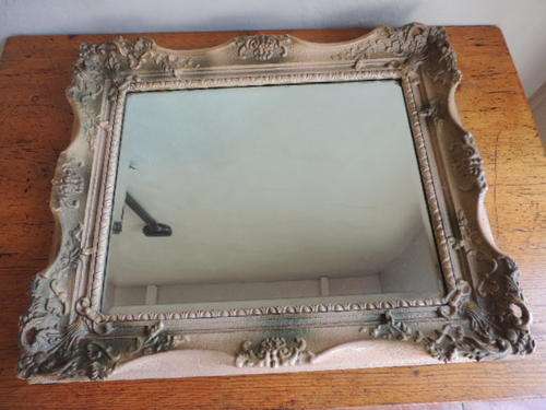 LOVELY VINTAGE BEVELLED MIRROR - FOR LYNETTE