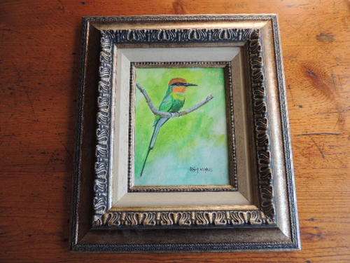 ARTHUR WILMANS OIL ON BOARD - FRAMED