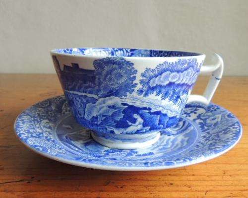 COPELAND SPODE'S ITALIAN BREAKFAST CUP AND SAUCER