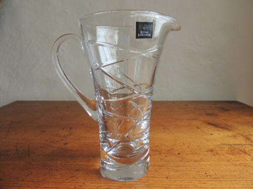 ROYAL DOULTON CRYSTAL JUG