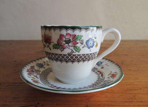 SPODE COFFEE DUO - CHINESE ROSE