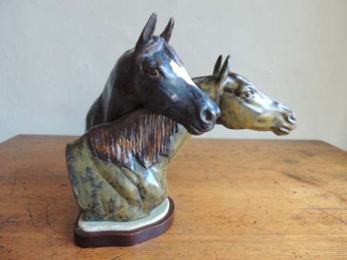 LLADRO HORSE HEADS - MAGNIFICENT ITEM - REDUCED