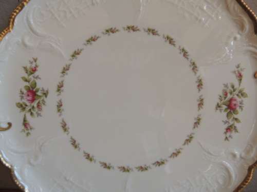 ROSENTHAL DOUBLE HANDLE TRAY - "CLASSIC ROSE COLLECTION"