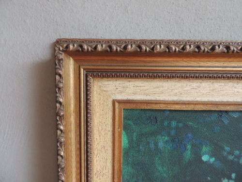 JOHN SMITH OIL ON BOARD, ORIGINAL FRAME - GORGEOUS PAINTING