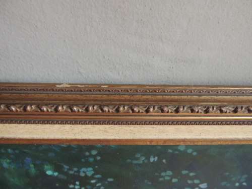 JOHN SMITH OIL ON BOARD, ORIGINAL FRAME - GORGEOUS PAINTING