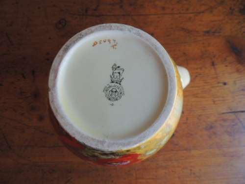 LARGE ROYAL DOULTON JUG - "POPPIES IN THE CORN FIELD"
