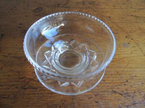 CRYSTAL SWEET DISH - "STUART" CRYSTAL