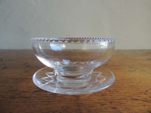 CRYSTAL SWEET DISH - "STUART" CRYSTAL