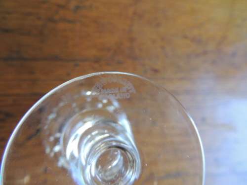 WEBB CORBETT SHERRY/LIQUER GLASSES - SET OF 5