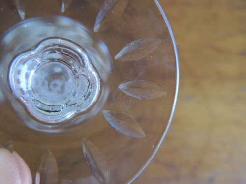 STUART CRYSTAL SHERRY GLASSES - SET OF 5