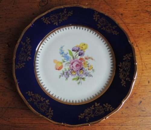CARLSBAD DISPLAY PLATE - "COBALT"