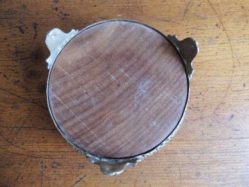 PLATED WINE COASTER