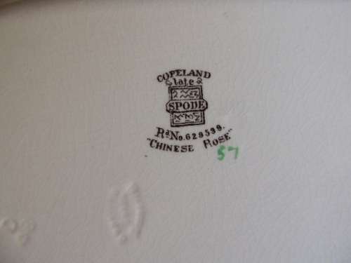 COPELAND SPODE TRAY - "CHINESE ROSE"