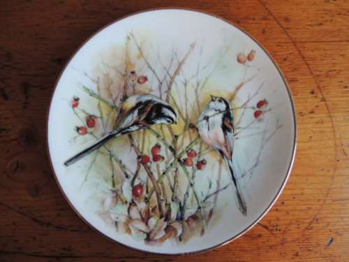 CONNAUGHT COLLECTION OF ENGLISH GARDEN BIRDS - "LONG - TAILED TITS "