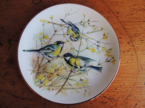 CONNAUGHT COLLECTION OF ENGLISH GARDEN BIRDS - "THE BLUE TIT"