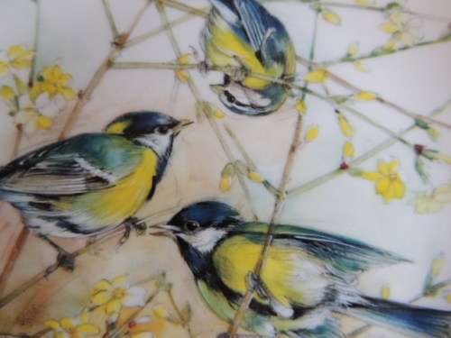 CONNAUGHT COLLECTION OF ENGLISH GARDEN BIRDS - "THE BLUE TIT"