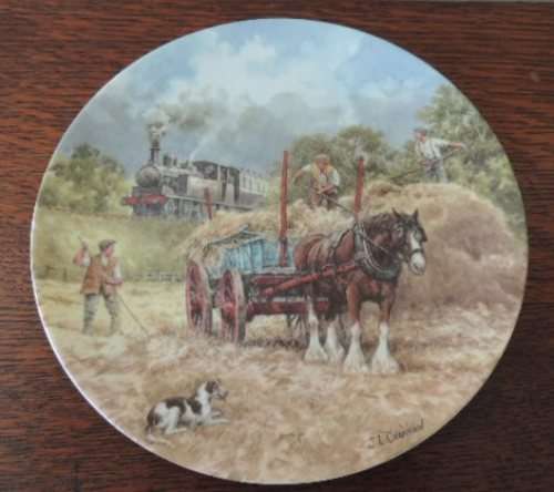 WEDGEWOOD COLLECTABLE PLATE - THE MIDDAY LOCAL"