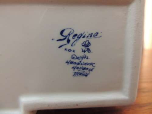 DELFTS REGINA HAND PAINTED HOUSE -"HOTEL"