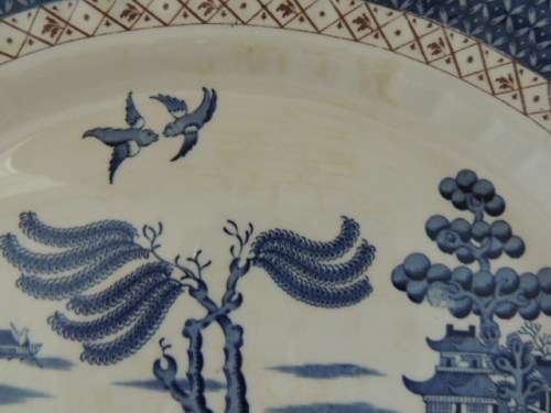 BOOTHS REAL OLD WILLOW PLATTER 31 CM x 24.5 CM