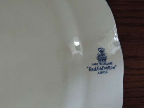 BOOTHS REAL OLD WILLOW PLATTER 31 CM x 24.5 CM