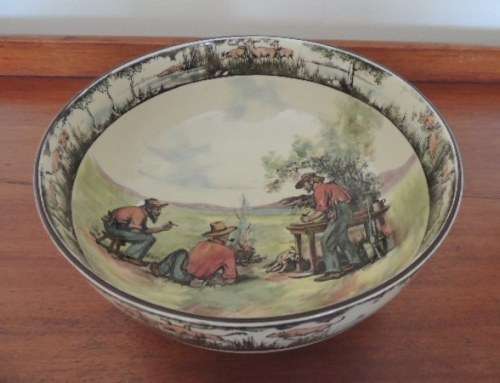 ROYAL DOULTON BOWL - "JOCK OF THE BUSHVELD" For Barb only