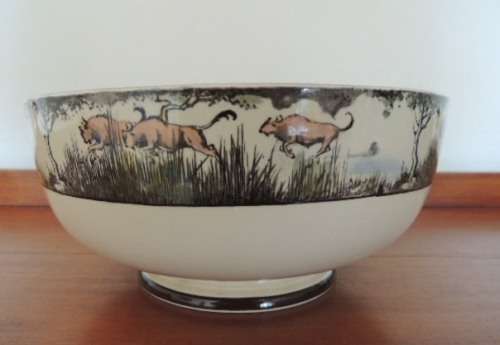 ROYAL DOULTON BOWL - "JOCK OF THE BUSHVELD" For Barb only