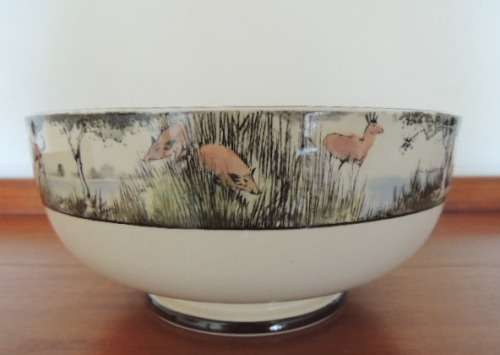 ROYAL DOULTON BOWL - "JOCK OF THE BUSHVELD" For Barb only