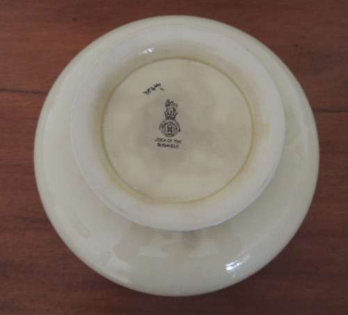 ROYAL DOULTON BOWL - "JOCK OF THE BUSHVELD" For Barb only