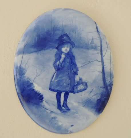 RARE - ROYAL DOULTON "BLUE CHILDREN" PLAQUE - Plaque 2