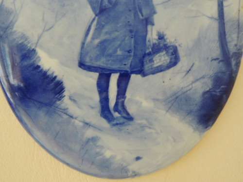 RARE - ROYAL DOULTON "BLUE CHILDREN" PLAQUE - Plaque 2