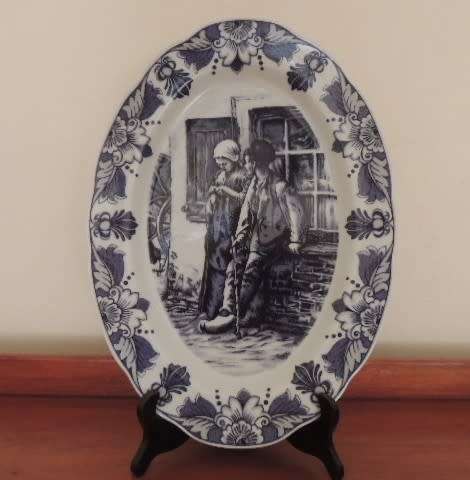 DELFT SPECIAL LIMITED COLLECTOR'S EDITION OVAL PLATE
