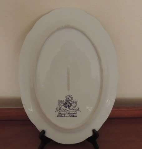 DELFT SPECIAL LIMITED COLLECTOR'S EDITION OVAL PLATE