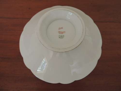 LIMOGE FOOTED TAZZA
