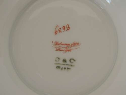 LIMOGE FOOTED TAZZA