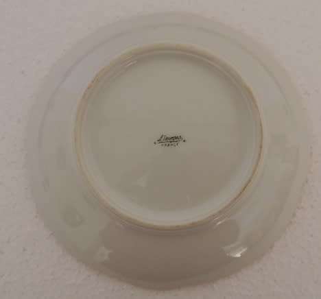 LIMOGE PLATE SIGNED "FRAGONARS" - For Ramshorn