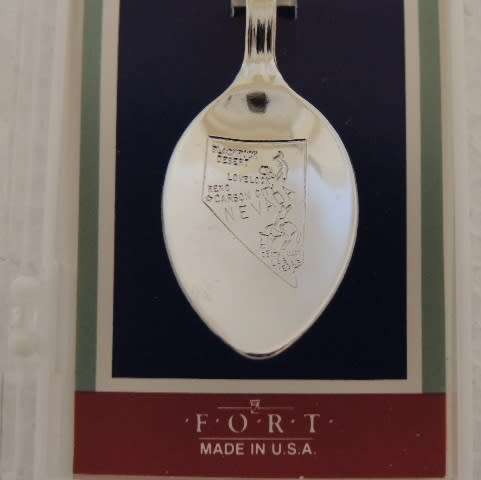 COLLECTABLE SOUVENIR TEASPOON - NEVADA LAS VEGAS