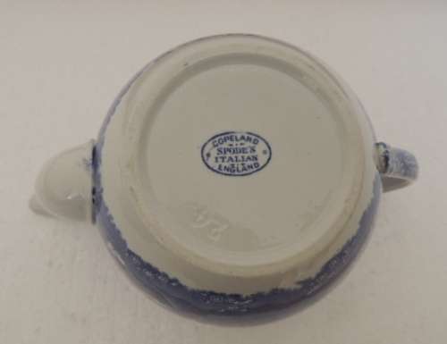 COPELAND SPODE'S ITALIAN BLUE - ROUND TEA POT