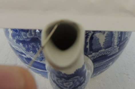 COPELAND SPODE'S ITALIAN BLUE - ROUND TEA POT