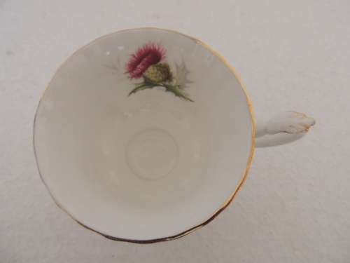 ROYAL ALBERT TRIOS - "HIGHLAND THISTLES"
