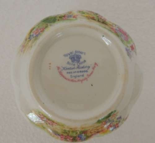 ROYAL ALBERT SUGAR BOWL - "KENTISH ROCKERY"