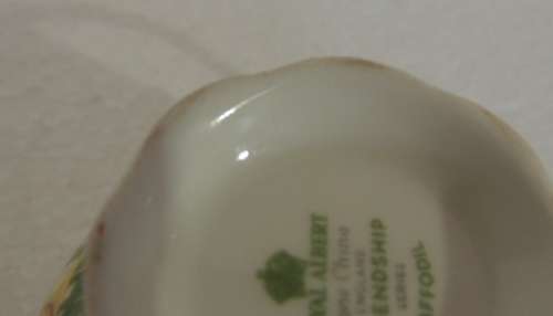 ROYAL ALBERT TRIO - FRIENDSHIP SERIES "DAFFODIL"