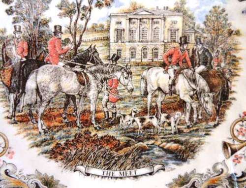 HERRING'S HUNT BY CHURCHILL - FULL SET OF 4 PLATES
