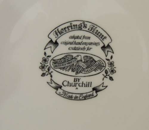 HERRING'S HUNT BY CHURCHILL - FULL SET OF 4 PLATES