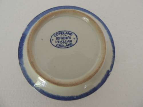 COPELAND SPODE'S ITALIAN BLUE LARGE SUGAR BOWL