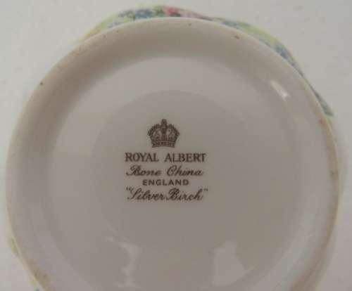 ROYAL ALBERT SUGAR BOWL (TEA) - " SILVER BIRCH "