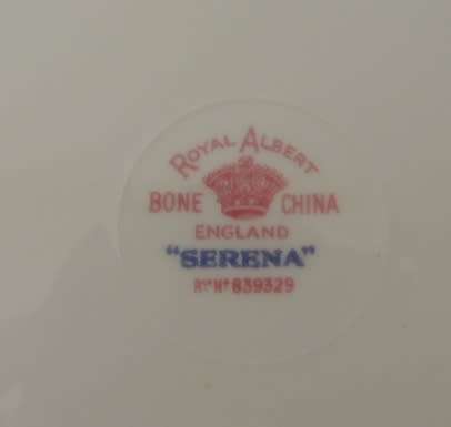 ROYAL ALBERT SIDE PLATE - " SERENA "