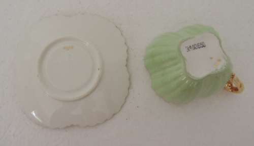 SHELLEY WILEMAN TEA FOR TWO TEA SET , 2 duos plus Shelley teaset for Christiane